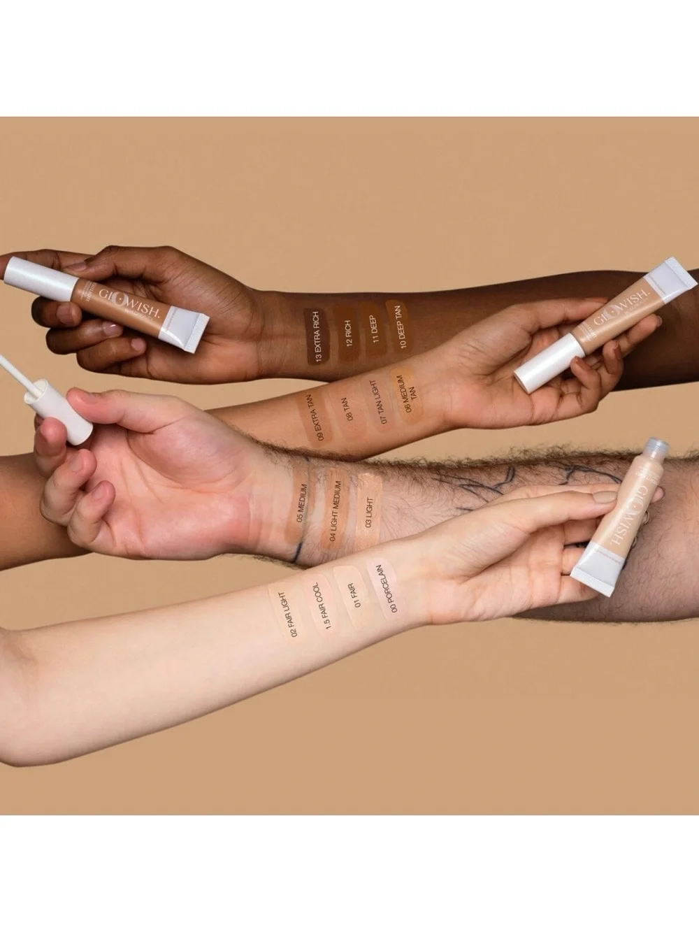 Huda Beauty 02 Fair Light Glowish Bright Light Sheer Concealer